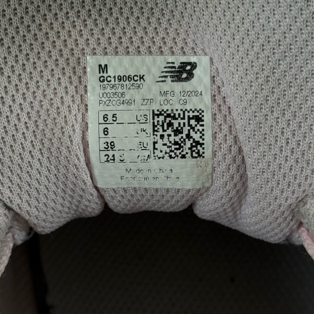 New Balance 1906R “Rose Sugar Ice Wine” Size 6.5Y (Women’s ~8) Pink - Picture 10 of 10
